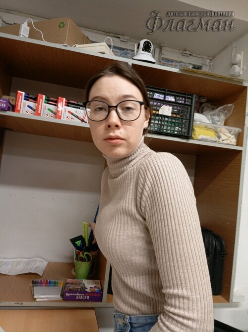 Занятиях в детском клубе «Флагман»